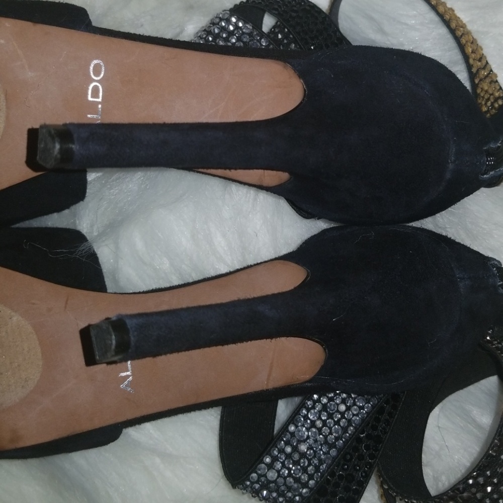 Aldo Rhinestone Heels - Picture 6 of 7